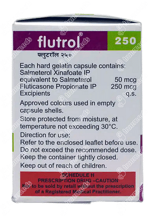 Flutrol 50/250 MCG Capsule 30