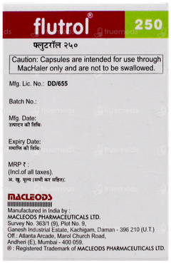 Flutrol 250 Capsule 30 Flutrol 250 Capsule 30