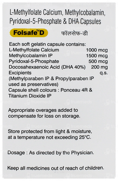 Folsafe D Capsule 10