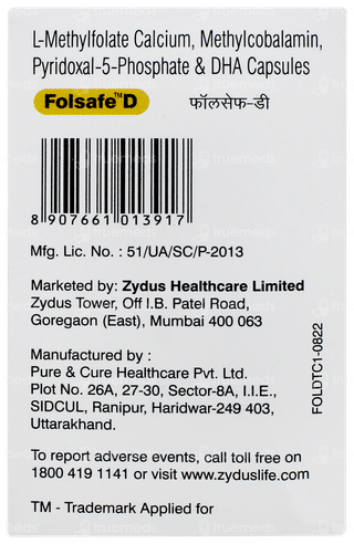 Folsafe D Capsule 10