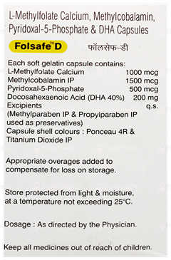 Folsafe D Capsule 10