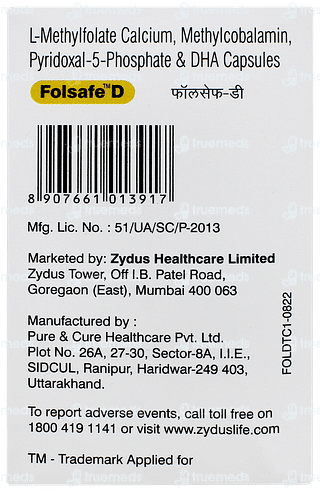 Folsafe D Capsule 10