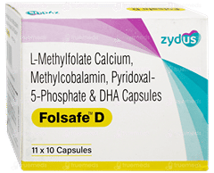 Folsafe D Capsule 10