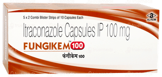 Fungikem 100 Capsule 10