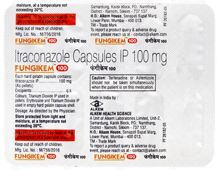 Fungikem 100 Capsule 10