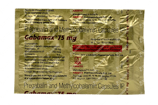 Gabamax 75 Mg/750 MCG Capsule 10