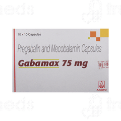 Gabamax 75mg Capsule 10