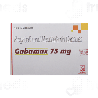 Gabamax 75mg Capsule 10
