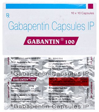 Gabantin 100 Capsule 10