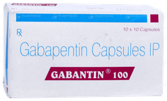 Gabantin 100 Capsule 10 Gabantin 100 Capsule 10