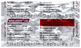 Gabantin 100 Capsule 10