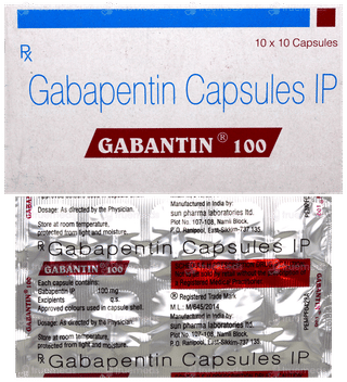 Gabantin 100 Capsule 10