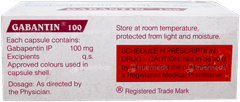 Gabantin 100 Capsule 10
