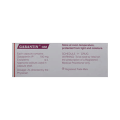 Gabantin 100 Capsule 10