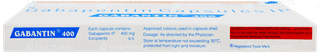 Gabantin 400 Capsule 10