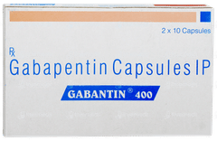 Gabantin 400 Capsule 10