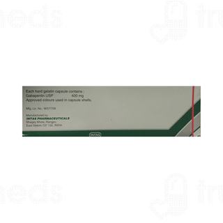 Gabapin 400 Capsule 10