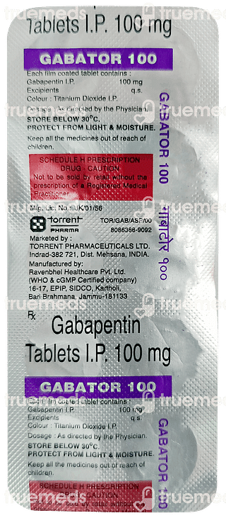 Gabator 100 Tablet 10