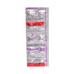 Gabawell 100 Tablet 10
