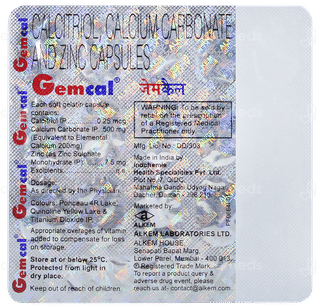 Gemcal Capsule 15