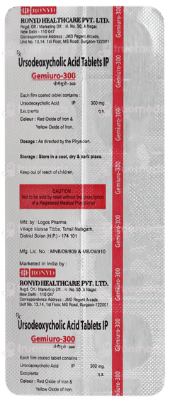 Gemiuro 300 Tablet  10