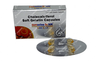 Gemsoline D3 60000 IU Capsule 4