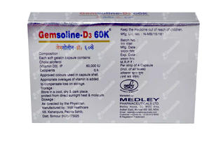 Gemsoline D3 60k Capsule 4