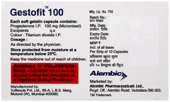 Gestofit 100 Capsule 10 Gestofit 100 Capsule 10