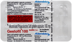 Gestofit 100 Capsule 10 Gestofit 100 Capsule 10