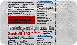 Gestofit 100 Capsule 10