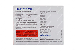 Gestofit 200 MG Capsule 10