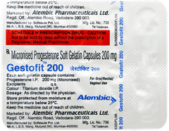 Gestofit 200 Capsule 10 Gestofit 200 Capsule 10
