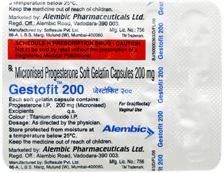 Gestofit 200 Capsule 10