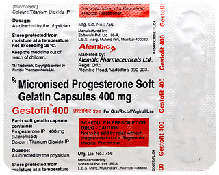 Gestofit 400 Capsule 10