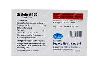 Gestoford 100mg Capsule 10