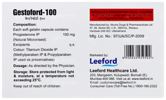 Gestoford 100 Capsule 10 Gestoford 100 Capsule 10