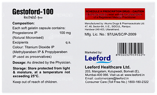 Gestoford 100 Capsule 10