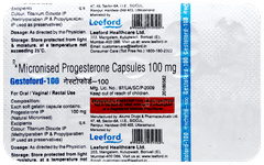 Gestoford 100 Capsule 10 Gestoford 100 Capsule 10