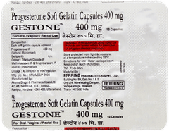 Gestone 400mg Capsule 10 Gestone 400mg Capsule 10
