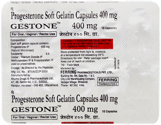 Gestone 400mg Capsule 10