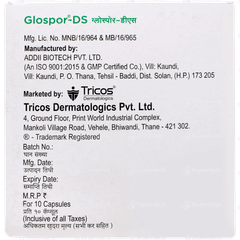 Glospor Ds Capsule 10 Glospor Ds Capsule 10