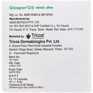 Glospor Ds Capsule 10