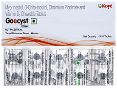 Goecyst Chewable Tablet 10 Goecyst Chewable Tablet 10