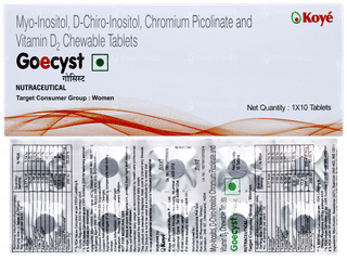 Goecyst Chewable Tablet 10