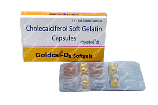 Goldcal D3 60000 IU Capsule 4