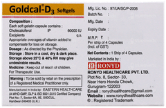 Goldcal D3 Capsule 4