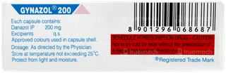Gynazol 200 Capsule 10
