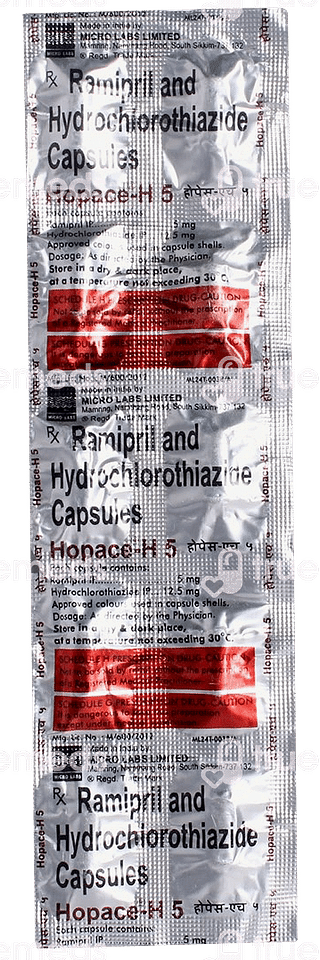 Hopace H 5/12.5 MG Capsule 10