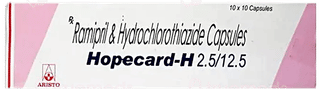 Hopecard H 2.5/12.5 Mg Capsule 10