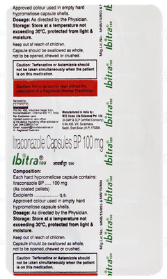 Ibitra 100 Capsule 10